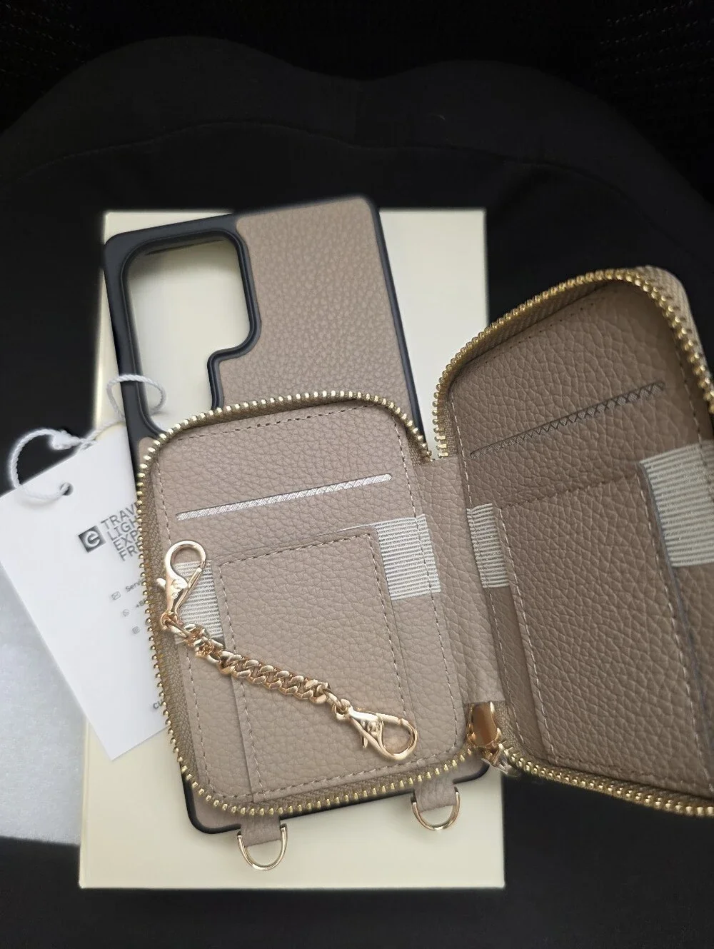 CUSTYPE Mobile Phone Case With Matching Card Case to Crossbody